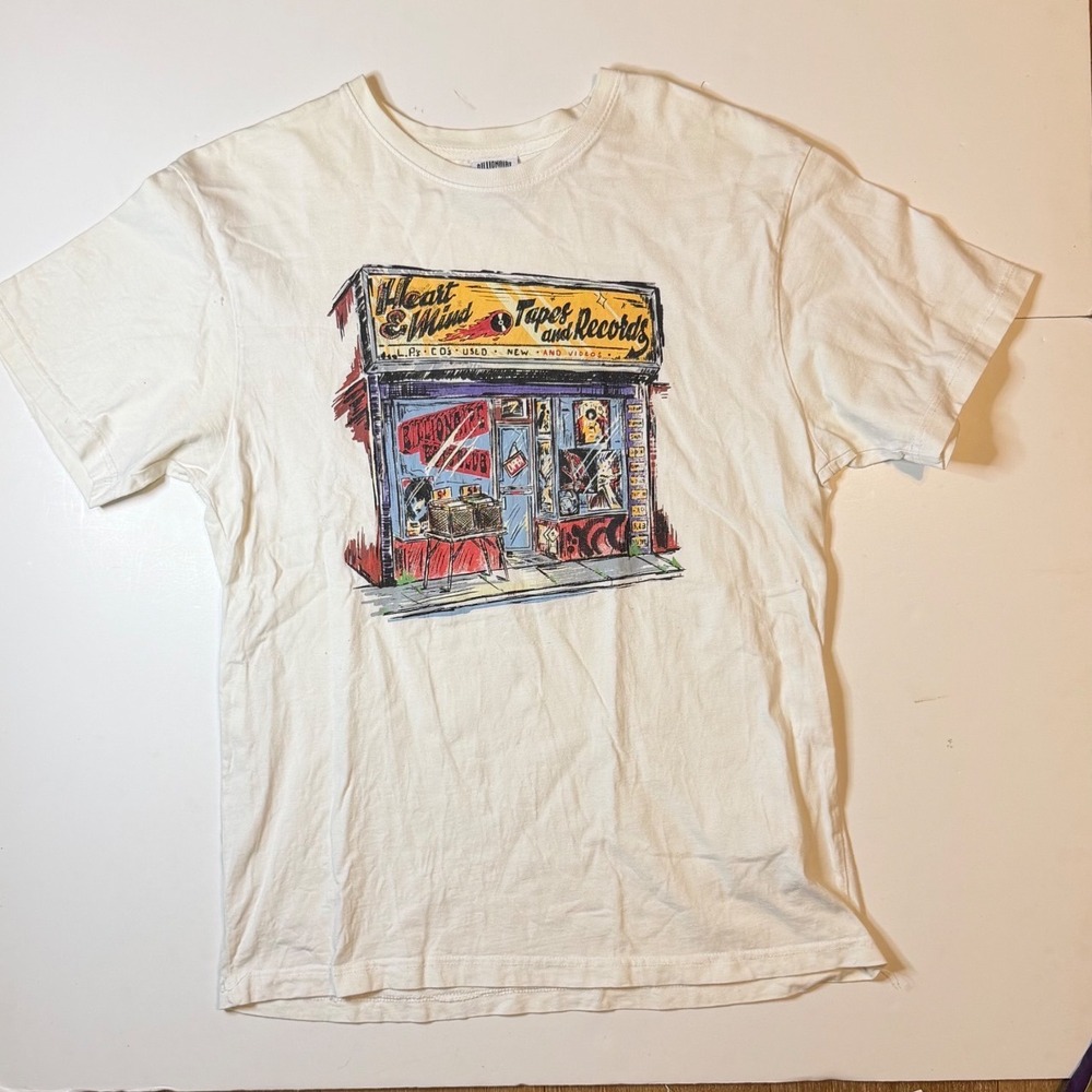 Billionaire Boys Club T Shirt Mens XL Heart & Mind Record Store Tee
